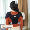 BabbleRoo Baby Wraps Carrier - Baby Essentials - Portabebés para bebé, ajustable XS - XL