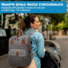 Mochila cambiadora RAZZEL, mochila de viaje con cambiador