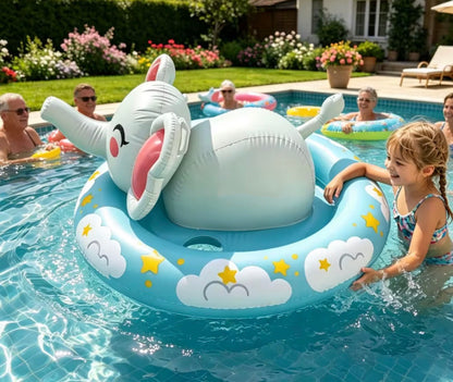 Inflable para piscina de elefante