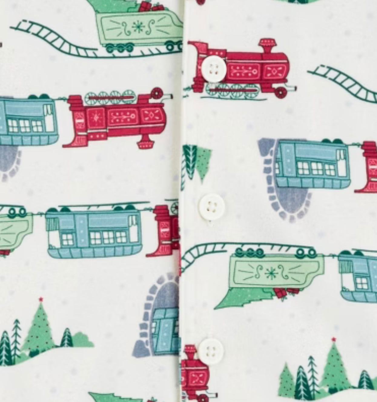 Conjunto de pijama navideño Carters de manga larga de 2 piezas, 12 meses