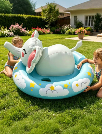 Inflable para piscina de elefante