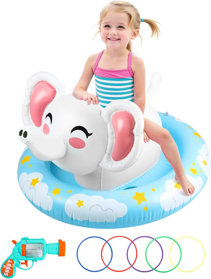 Inflable para piscina de elefante