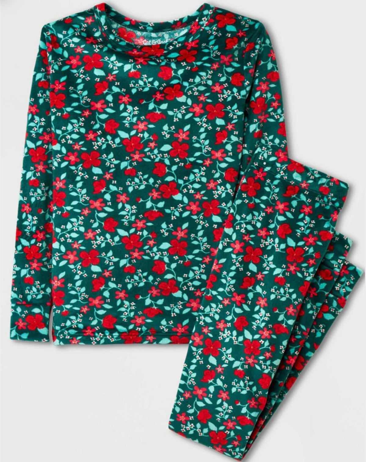 Cat & Jack - Conjunto de pijama para niña (2 piezas), 4 años