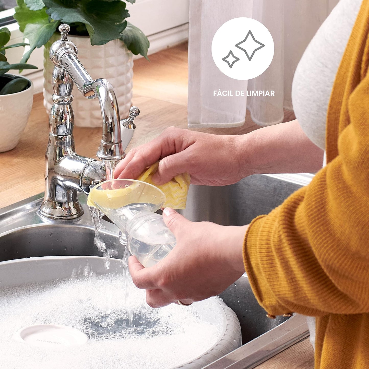 Medela Colector de Leche Materna de Silicona, 3.4 oz/100 mL