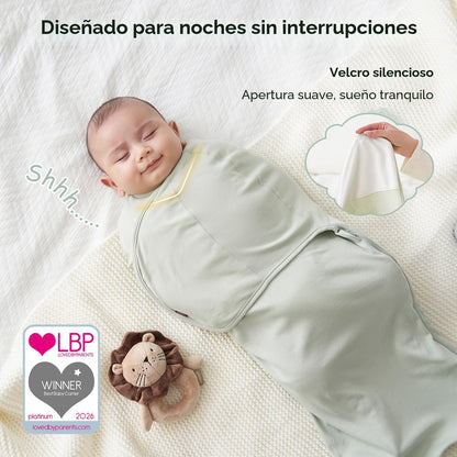 Momcozy Pañales para recién nacidos, con cierre silencioso, apto para bebés de 0 a 3 meses