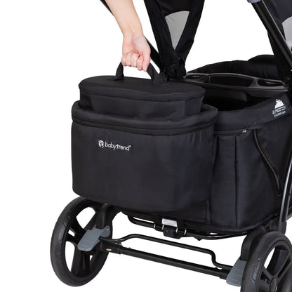 Baby Trend Cesta de almacenamiento de lujo para cochecito de bebé