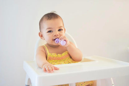 OMASA Cucharas de silicona para bebés de 6 meses en adelante