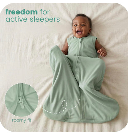 Saco de Dormir para Bebés, Ligero, Suave y Transpirable, 0.5 TOG, 3-6 meses