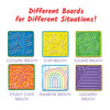 hand2mind Mindful Maze Boards, aprende patrones de respiración