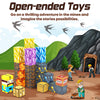 Bloques magnéticos-Build Mine Magnet World Pickaxe Edition