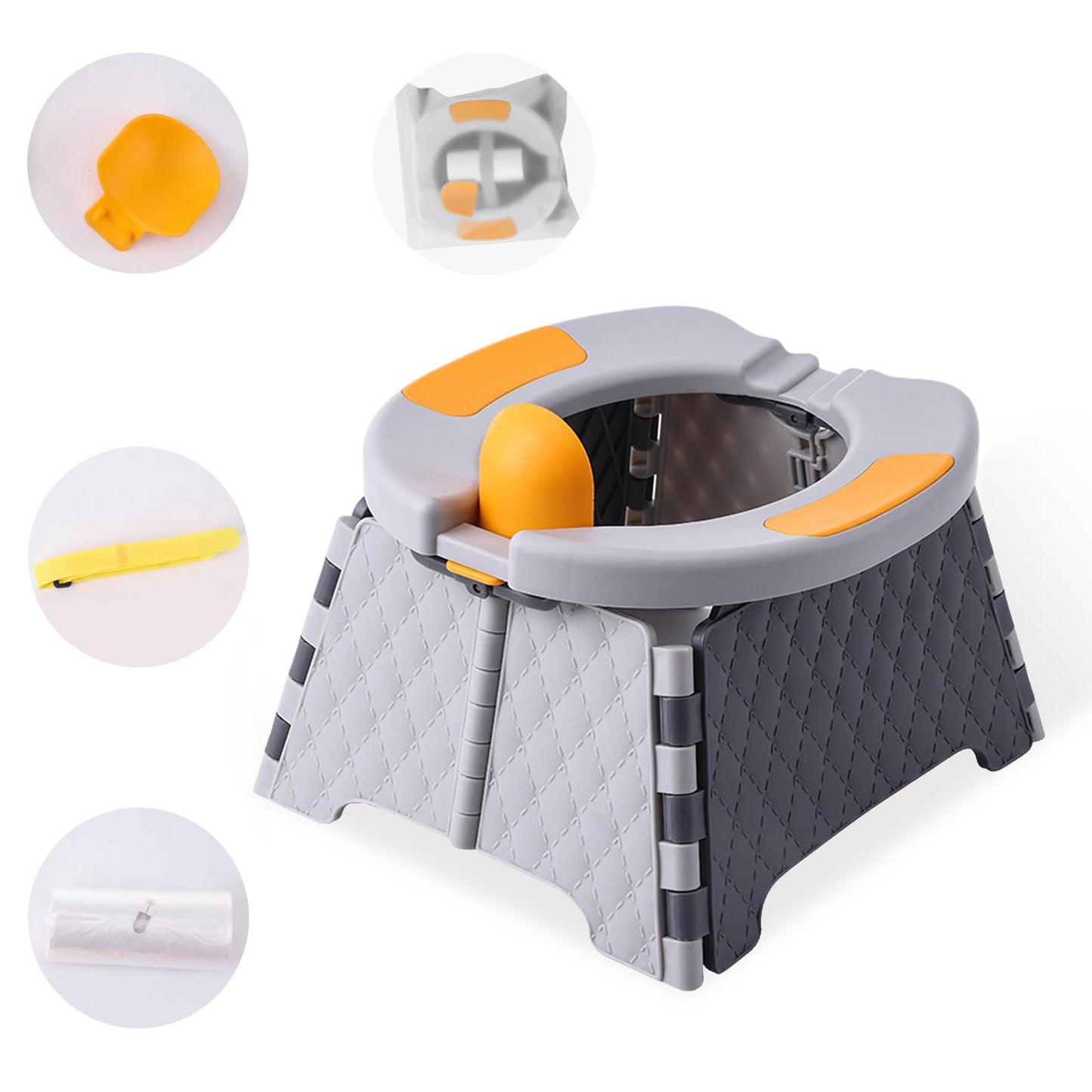 Orinal portátil para viajes de niños pequeños