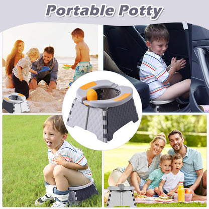 Orinal portátil para viajes de niños pequeños