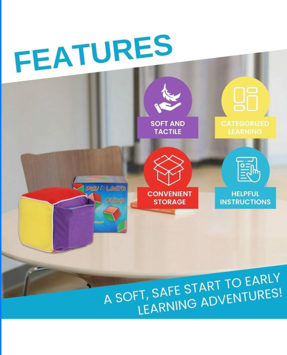 Thought-Spot: Juego y aprende cubo para niños