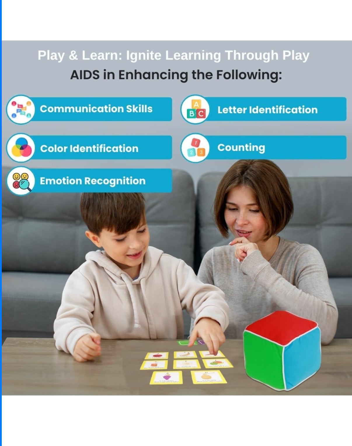 Thought-Spot: Juego y aprende cubo para niños