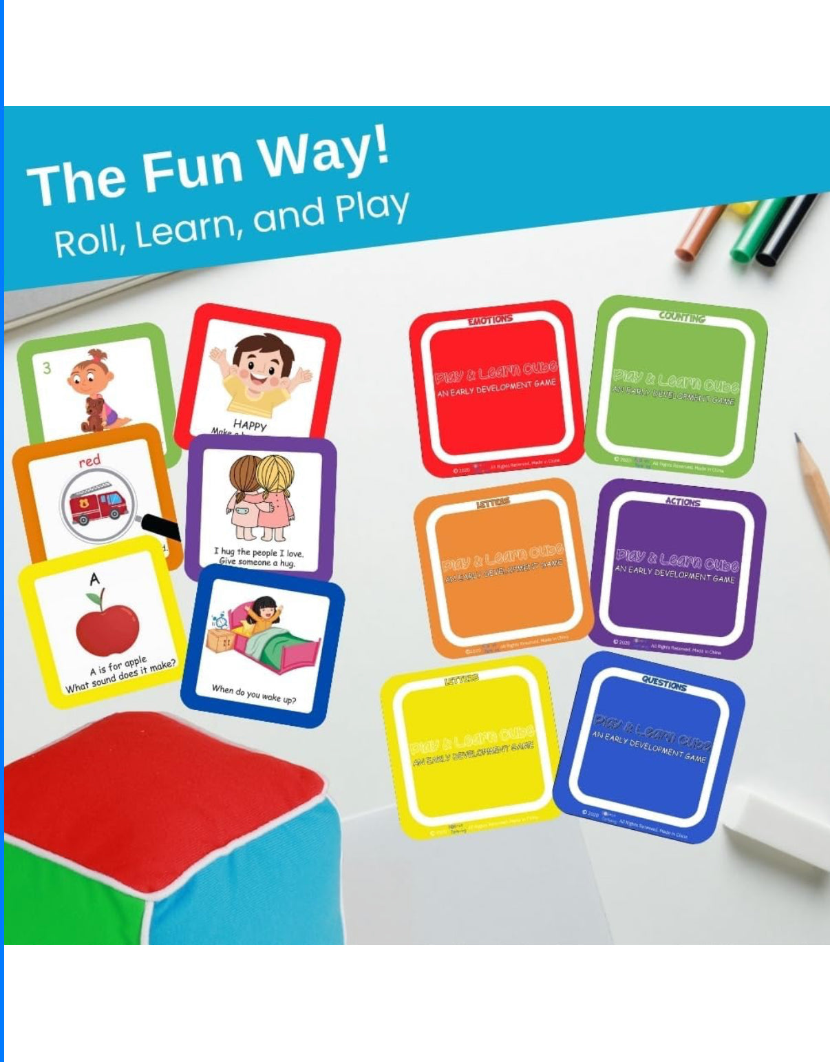 Thought-Spot: Juego y aprende cubo para niños