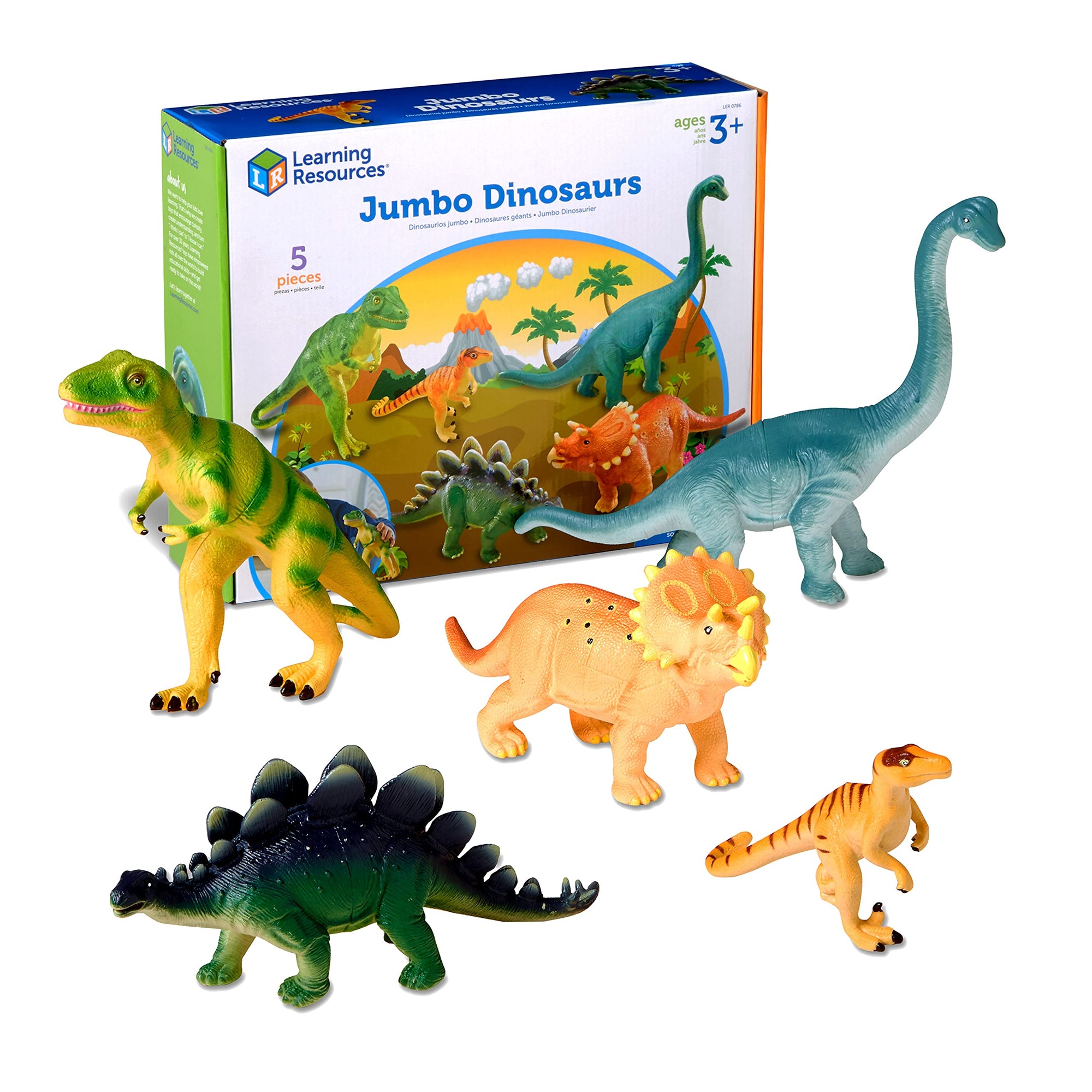 Recursos de aprendizaje Jumbo Dinosaurios