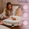 Baby Nest - Tumbona grande para bebé con paneles laterales ajustables