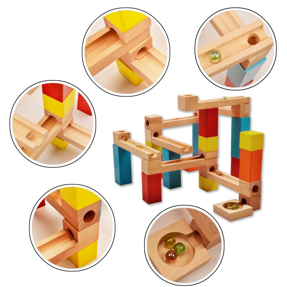 Blocs De Construction Translucides - 90 Pièces Multicolores - Compatible Table Lumineuse - Dès 12 Mois - 5