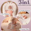 Baby Nest - Tumbona grande para bebé con paneles laterales ajustables
