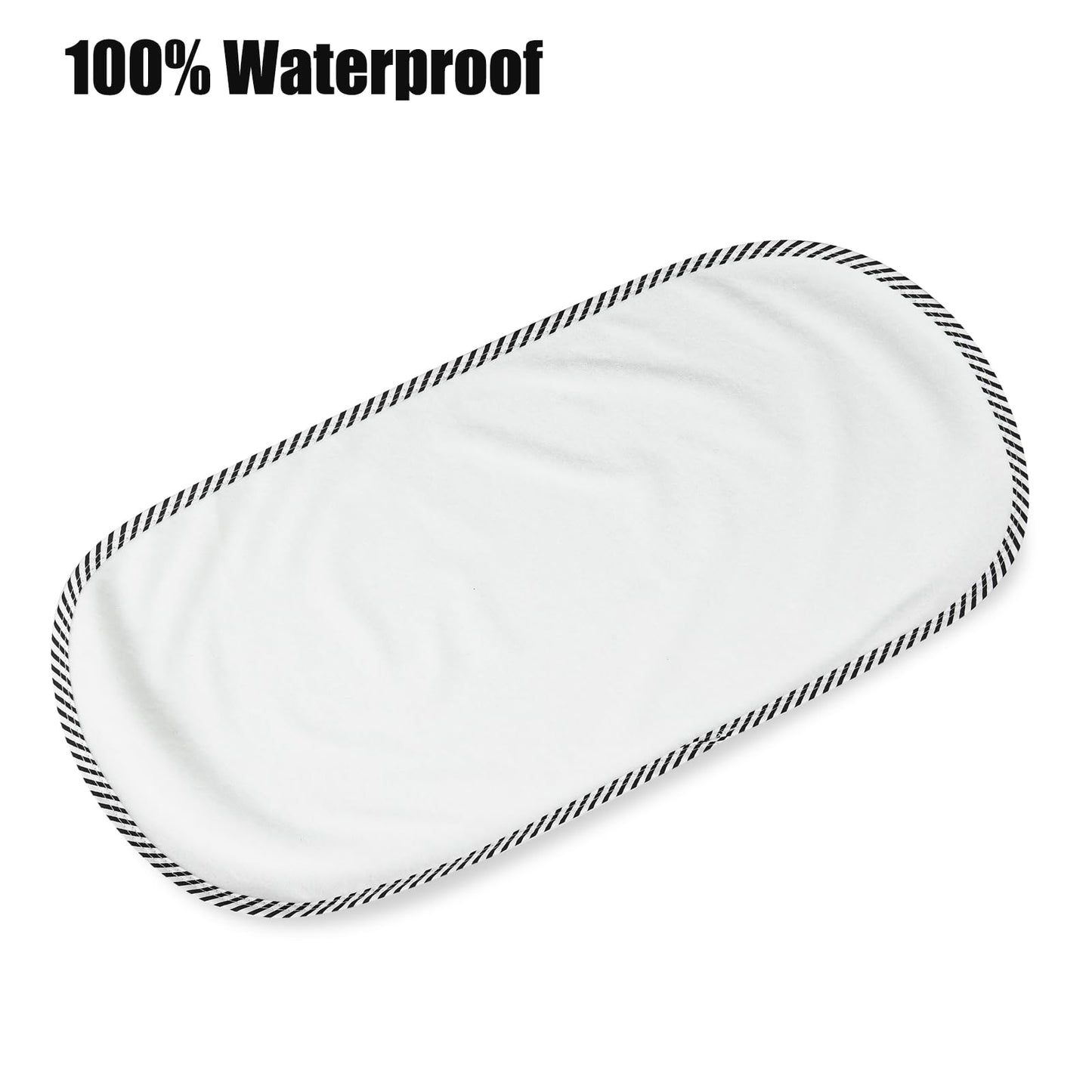 Paquete de 4 forros impermeables para cambiador