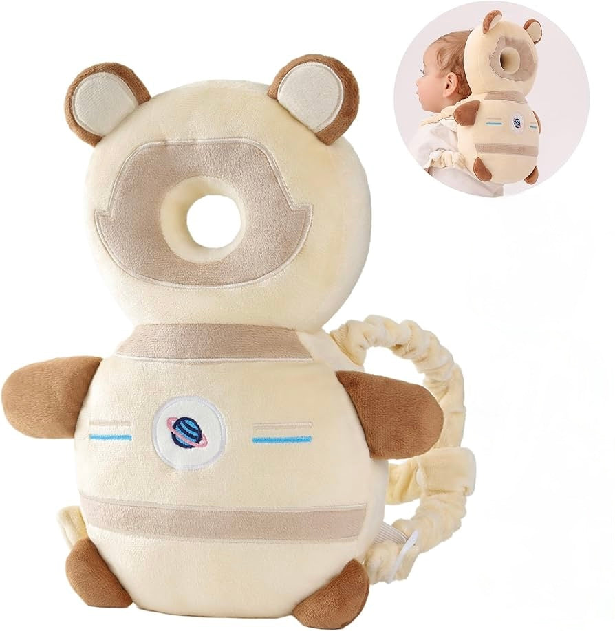 Mochila protectora de cabeza de bebé