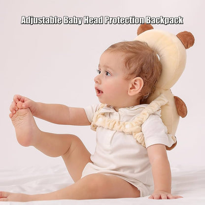 Mochila protectora de cabeza de bebé