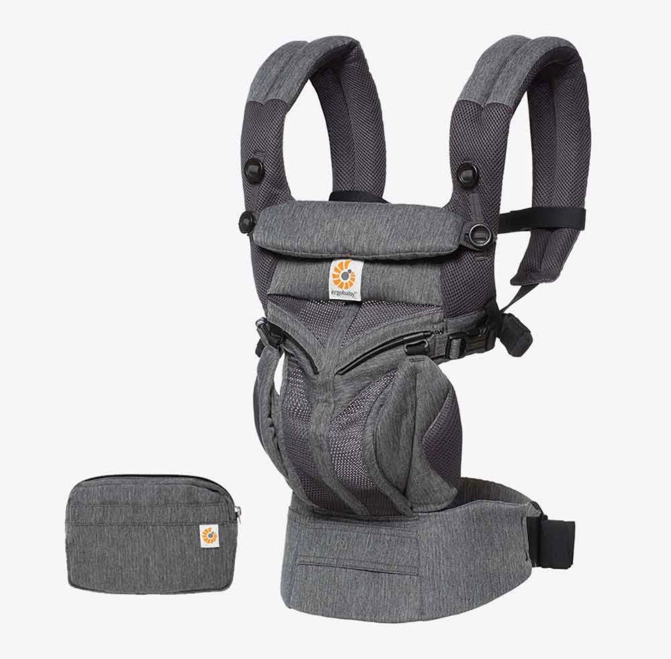 Mochila portabebés Ergobaby Omni 360 todo en uno de malla transpirable – Tejido clásico