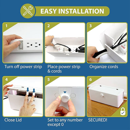 Caja de cubierta de regleta