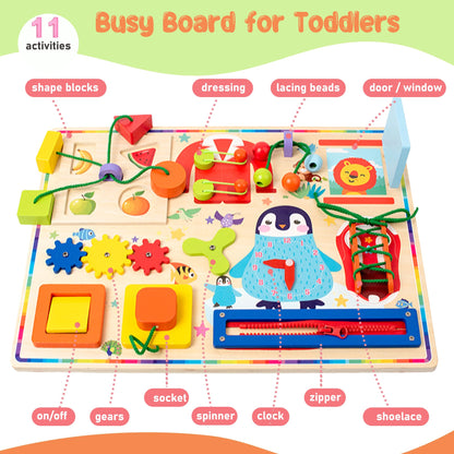 Juegos de mesa Montessori de madera