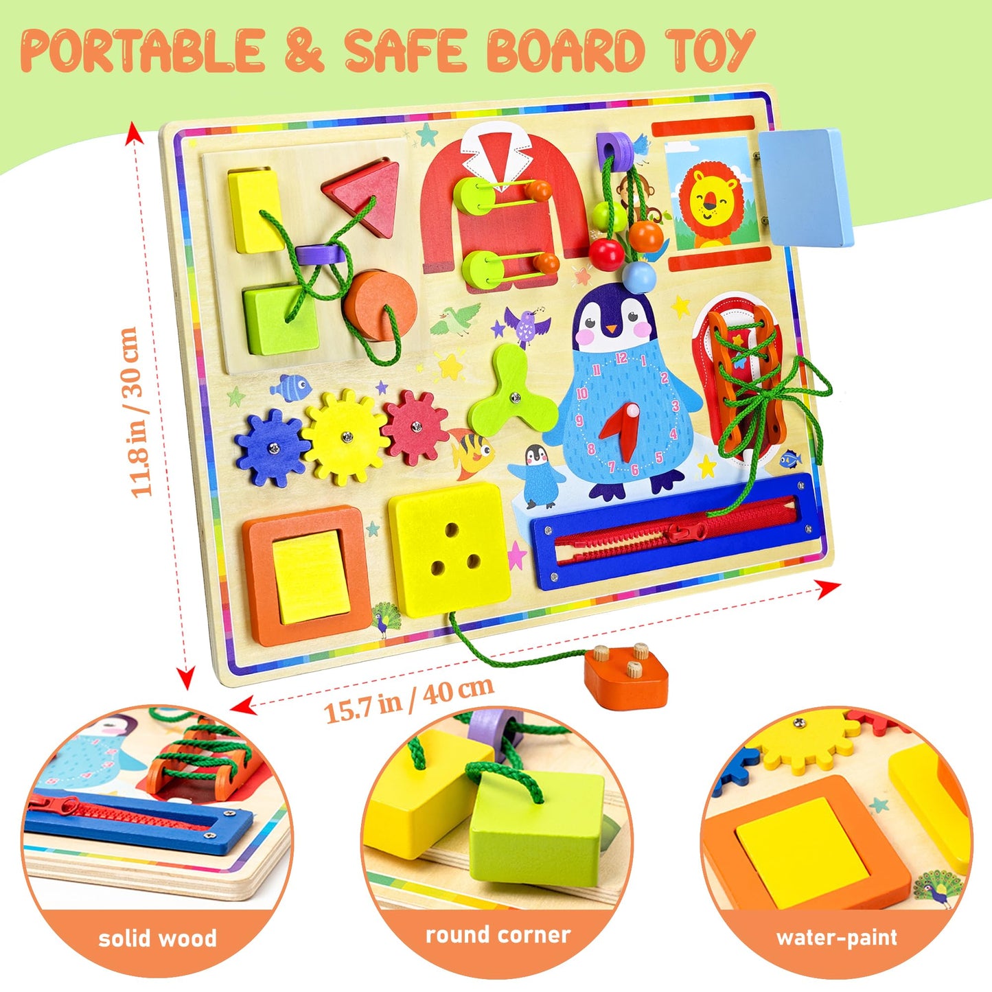 Juegos de mesa Montessori de madera