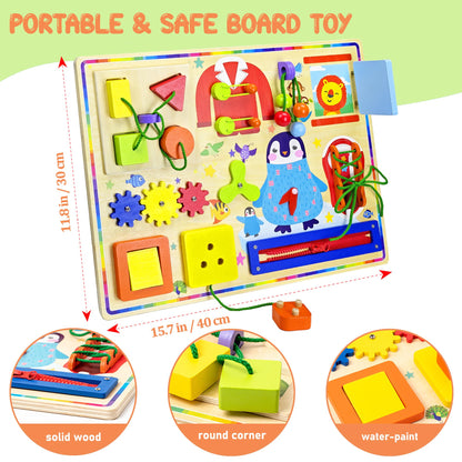 Juegos de mesa Montessori de madera