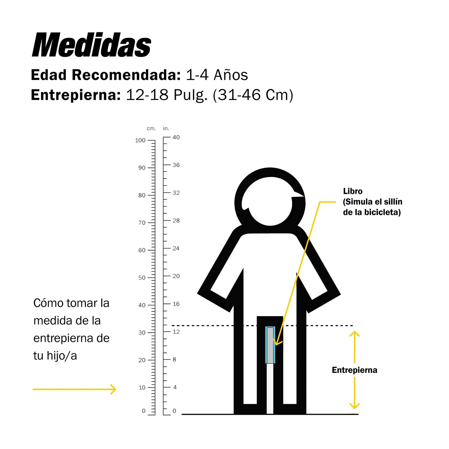 Strider Bicicleta deportiva de 12 pulgadas – Bicicleta de equilibrio sin pedal para niños de 1 a 4 años