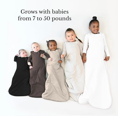 KYTE BABY - Saco de dormir unisex para bebés y niños pequeños, de rayón, 1.0 tog, talla L