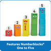 hand2mind Numberblocks de uno a cinco bloques de madera