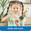 hand2mind Numberblocks de uno a cinco bloques de madera