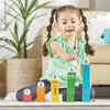 hand2mind Numberblocks de uno a cinco bloques de madera