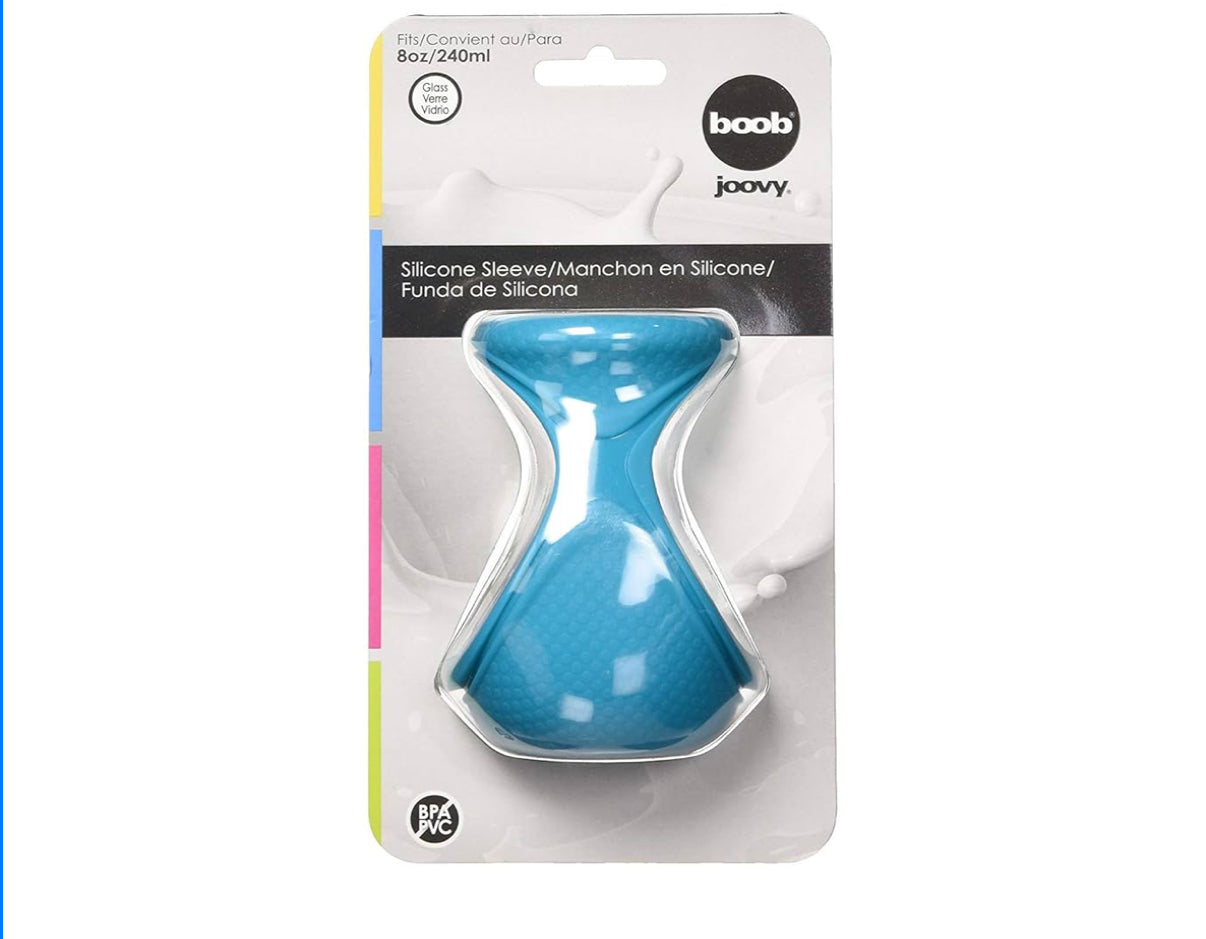 JOOVY Funda de silicona Boob, turquesa, 8 onzas