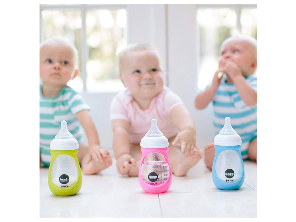 JOOVY Funda de silicona Boob, turquesa, 8 onzas