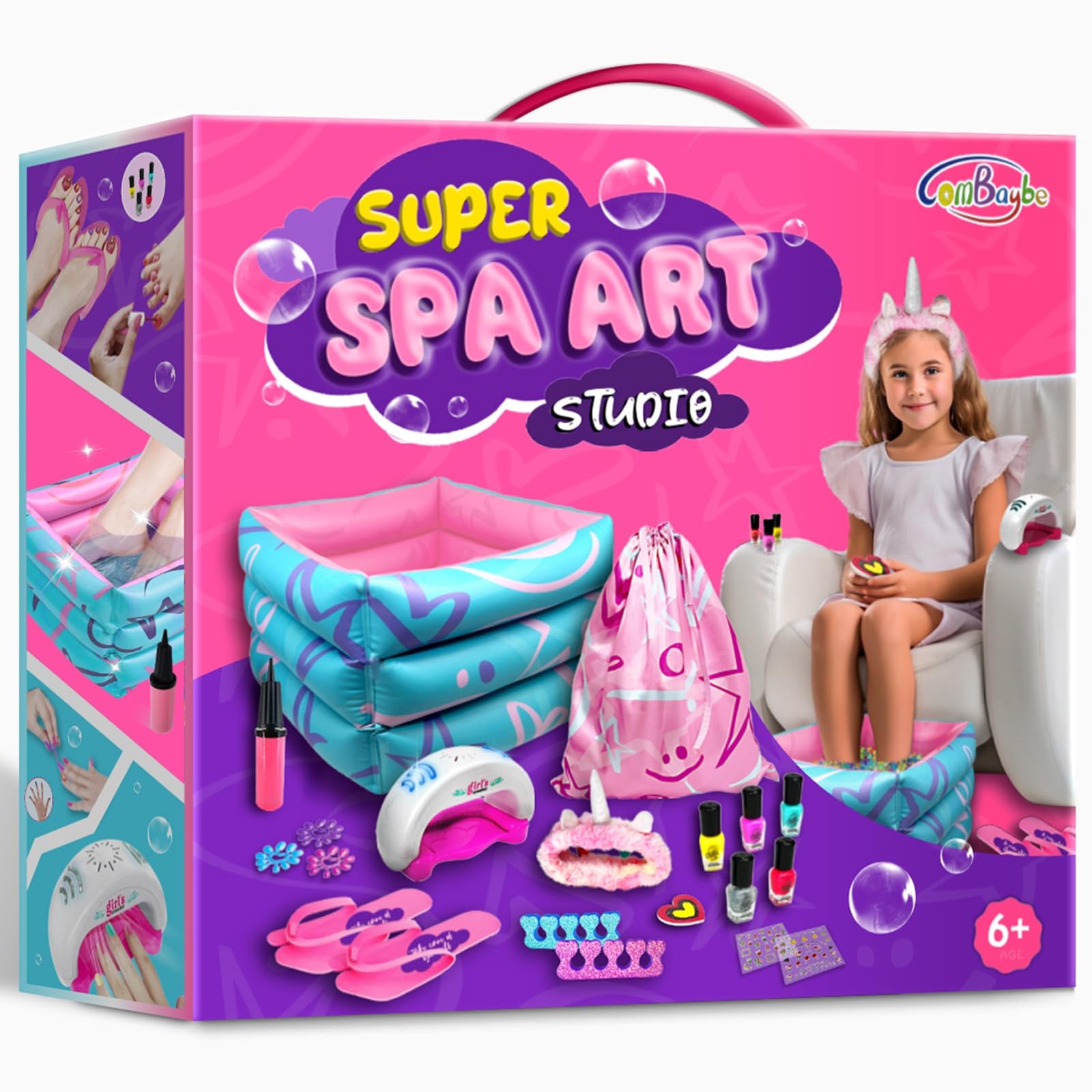 Kit de spa infantil para niña