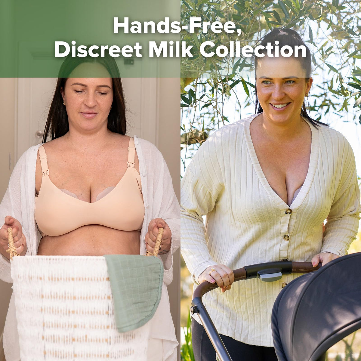 haakaa Colector de Leche de Silicona Petal Soft丨Protección Discreta contra Fugas
