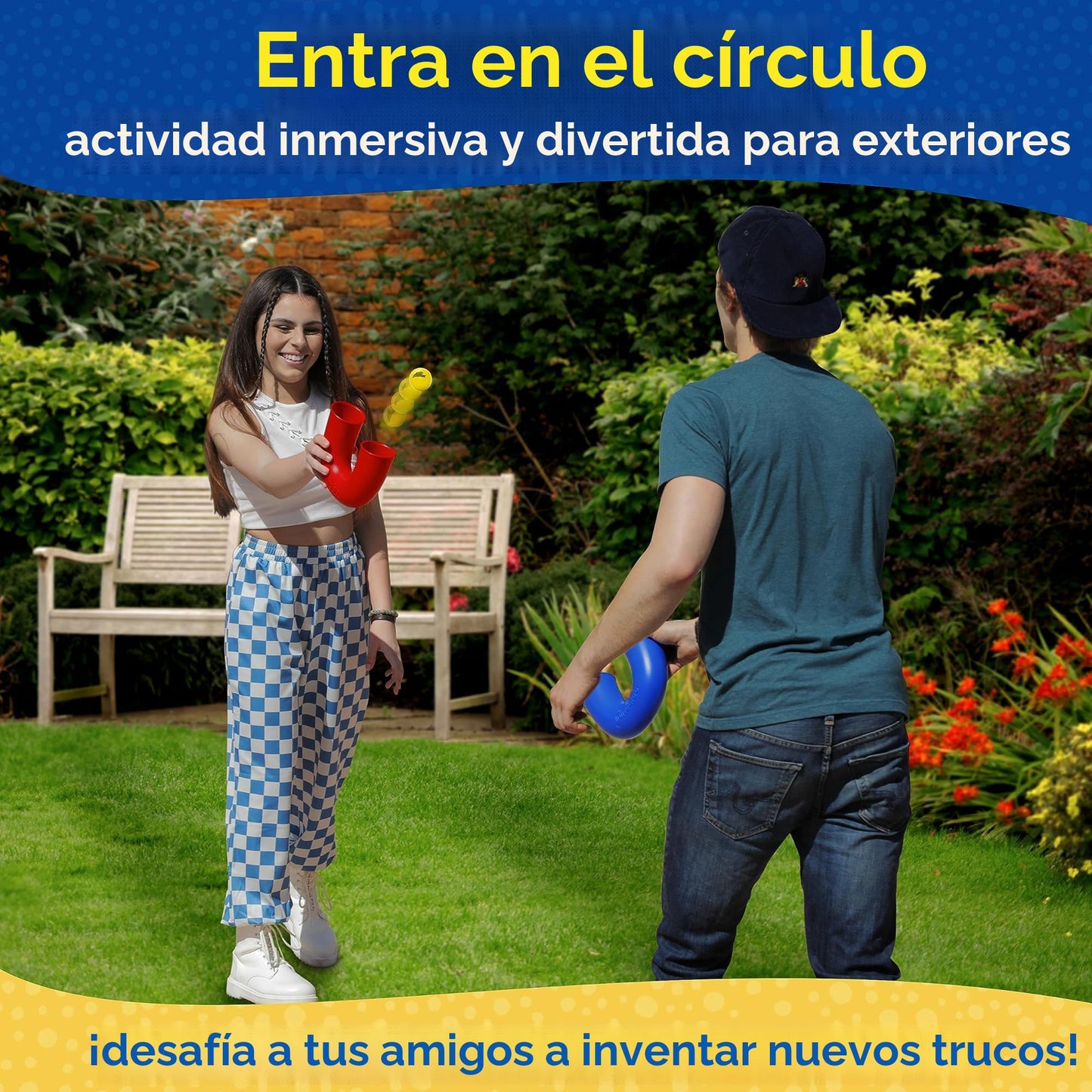 pindaloo Juego de habilidad original con 2 pelotas