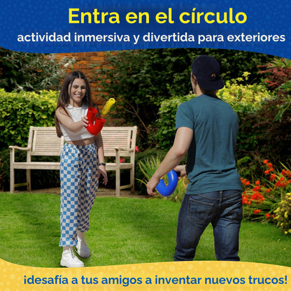 pindaloo Juego de habilidad original con 2 pelotas