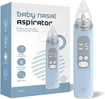 X-Bosak Aspirador nasal para bebé, ventosa nasal eléctrica para bebé