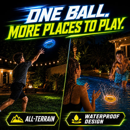 Wave Runner Balón de fútbol LED impermeable que brilla en la oscuridad