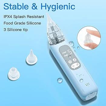 X-Bosak Aspirador nasal para bebé, ventosa nasal eléctrica para bebé