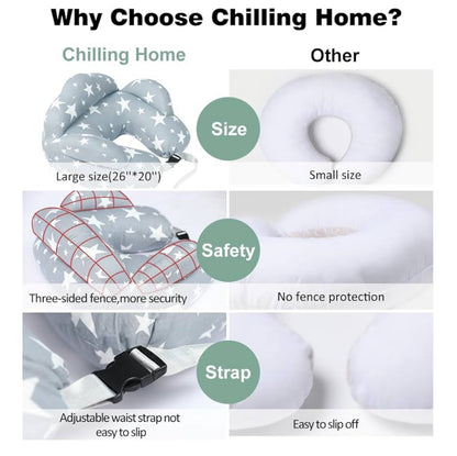 Chilling Home Almohada de lactancia ajustable