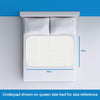 Empapador protector reutilizable, absorbente, a prueba de agua para ropa de cama de RMS, 1