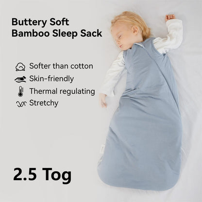 Saco de dormir de rayón hecho de bambú, de 0 a 6 meses