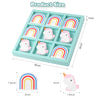 Unicorn Rainbow Tic Tac Toe Game