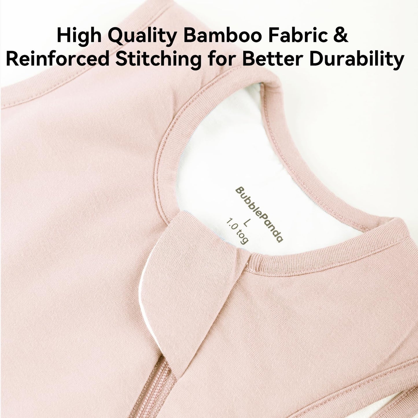 BubblePanda - Saco de Dormir de Rayón Hecho de Bambú 24-36 Meses 1.0 Tog XXL